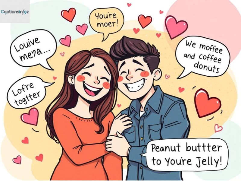 10 Funny Couple Captions for All the Love and Laughter