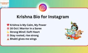 Krishna Captions for Instagram – 2025’s Best Spiritual, Stylish & Devotional Bios