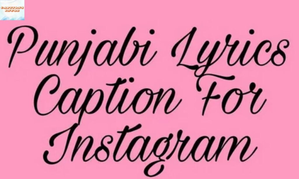 One Word Punjabi Captions for Instagram