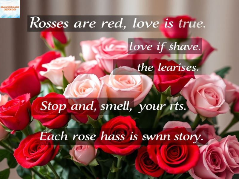 Rose Captions for Instagram