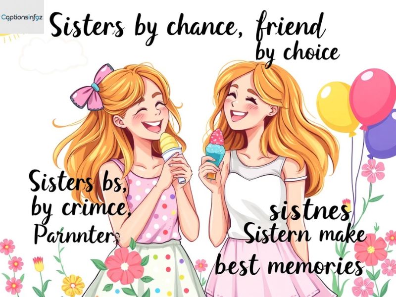 ⭐ Sister Captions for Instagram The Ultimate List for Every Vibe