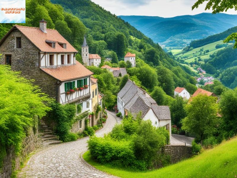 Cozy Village Captions