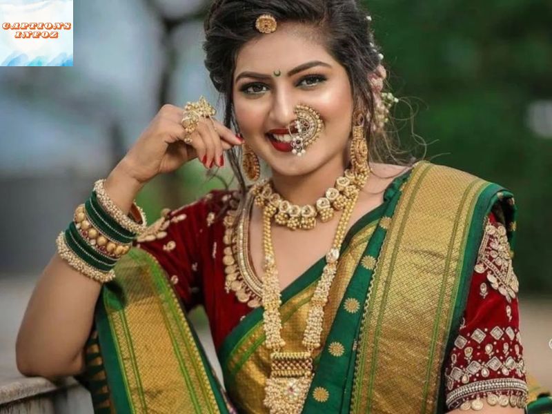 Cute and Charming Captions for Girls in Ethnic Wear