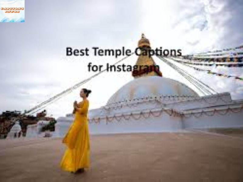 Funny Temple Instagram Captions