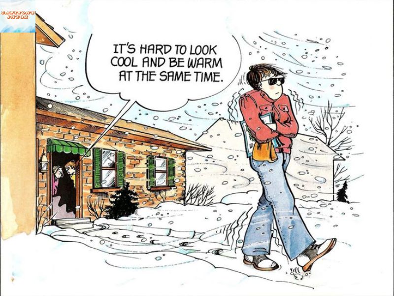 Funny Winter Captions