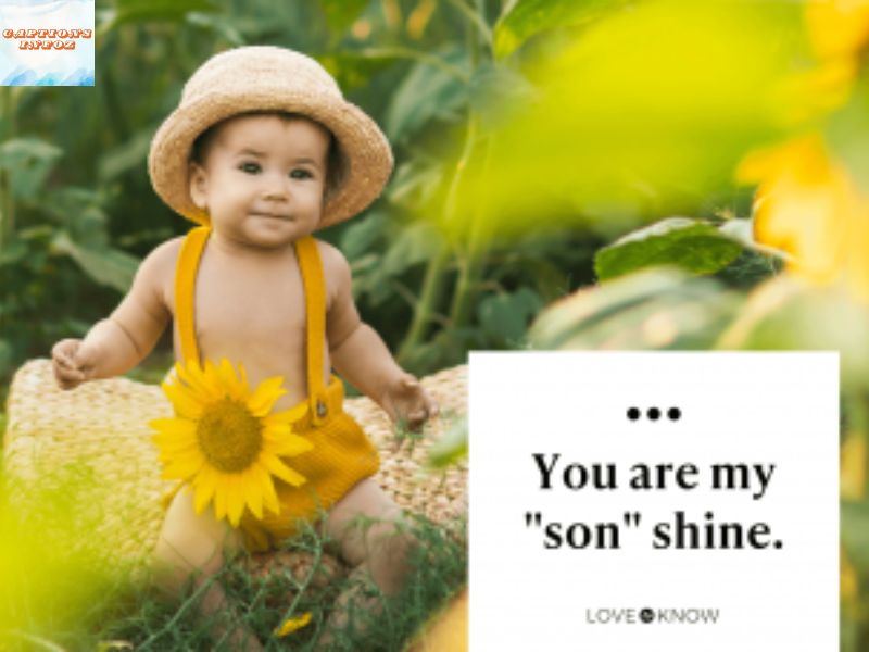 Funny and Playful Baby Boy Captions