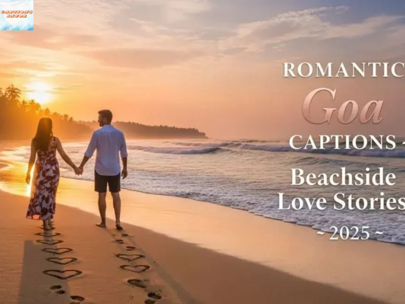 Romantic Goa Captions for Couples