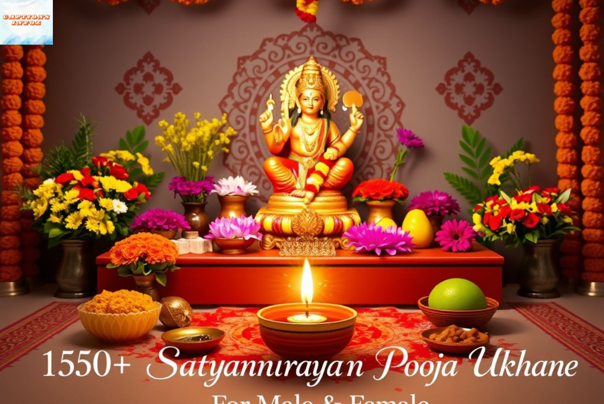150+ Satyanarayan Pooja Ukhane For Male & Female