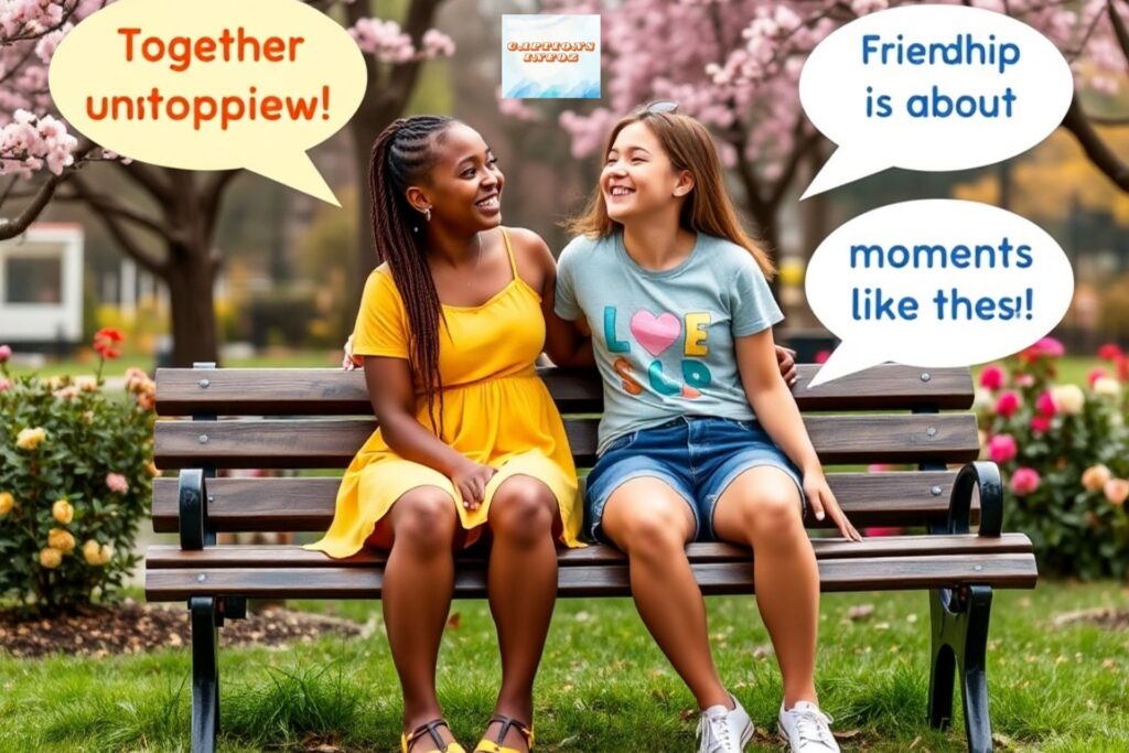 Cute Friendship Captions for Best Friends
