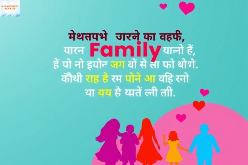 Family Caption in Marathi for Instagram