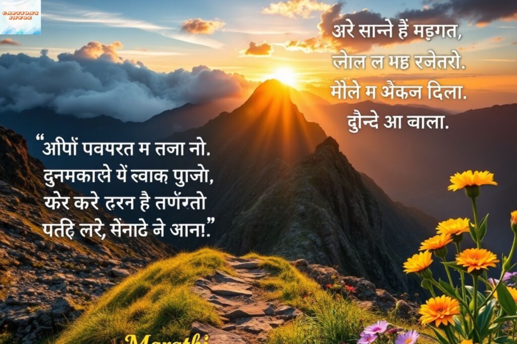 Marathi Quotes on Life Struggles and Success