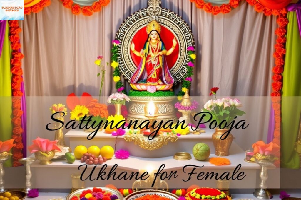 Satyanarayan Pooja Ukhane for Female