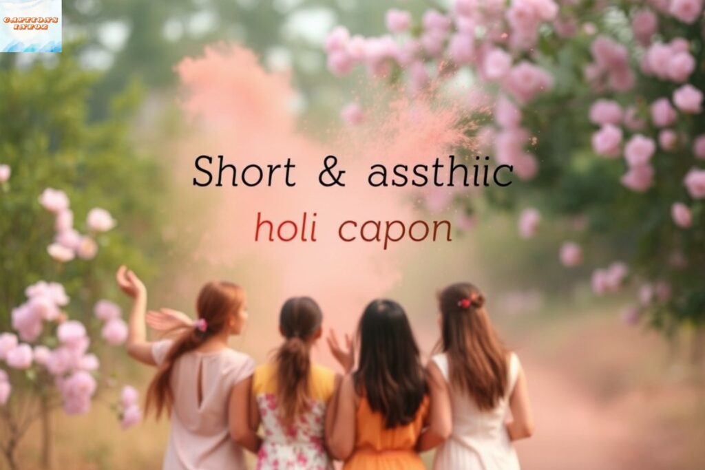 Short & Aesthetic Holi Captions for 2026