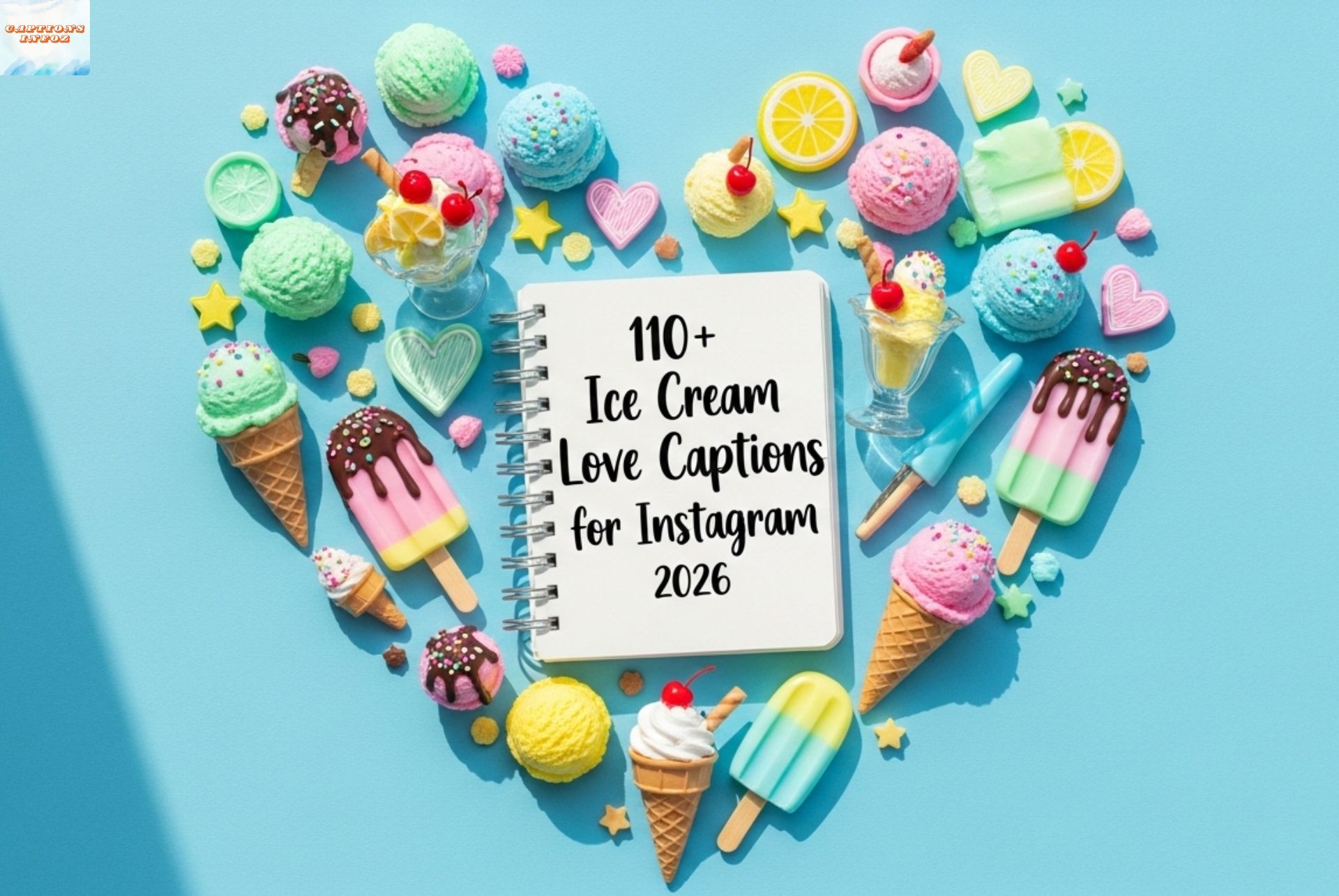 110+ Ice Cream Love Captions for Instagram 2026
