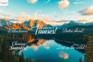 300+ Short Captions for Beautiful Views That Capture Nature’s Magic