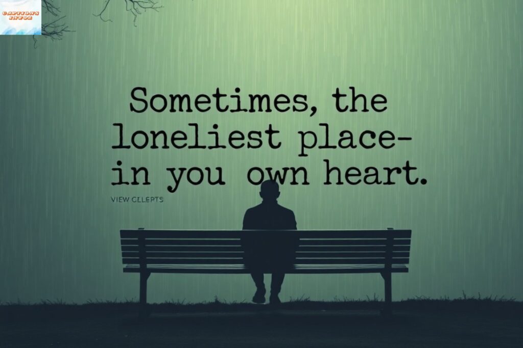 Alone and Heartbreak Captions for Social Media Posts