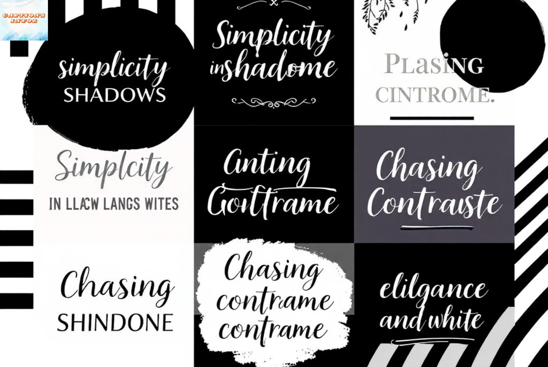 Black and White Instagram Caption Ideas for Monochrome Vibes