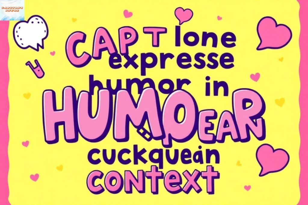 Captions to Express Humor in Cuckquean Context