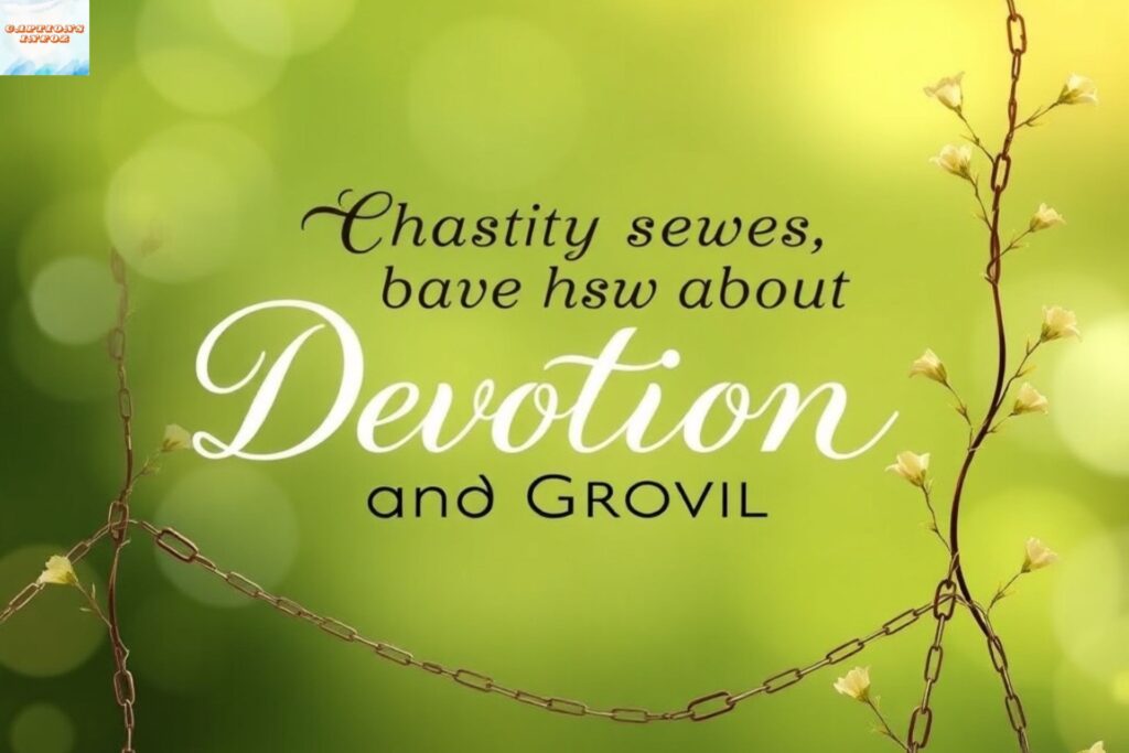Chastity Captions About Devotion and Growth