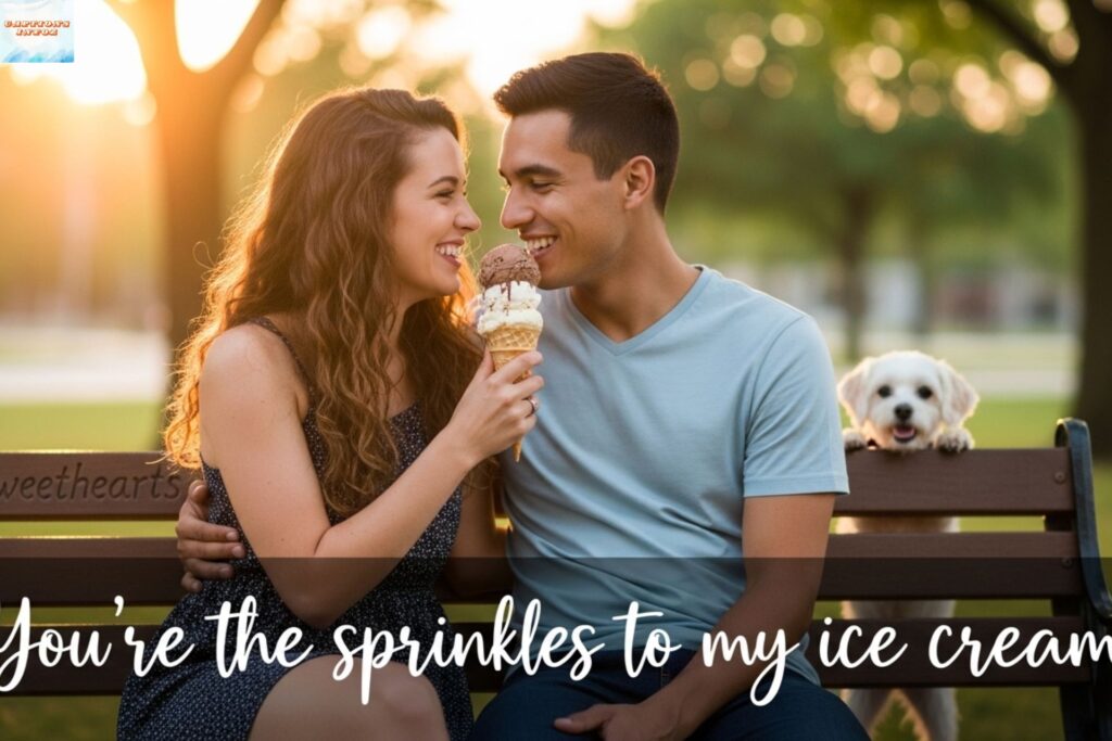 Ice Cream Date Captions