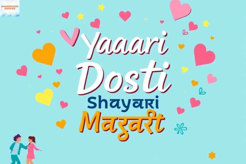 Yaari Dosti Shayari Marathi