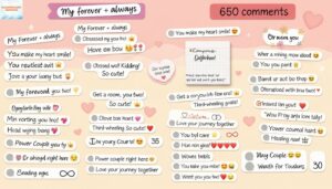 650+ Cute Instagram Comments for Couples to Copy Paste